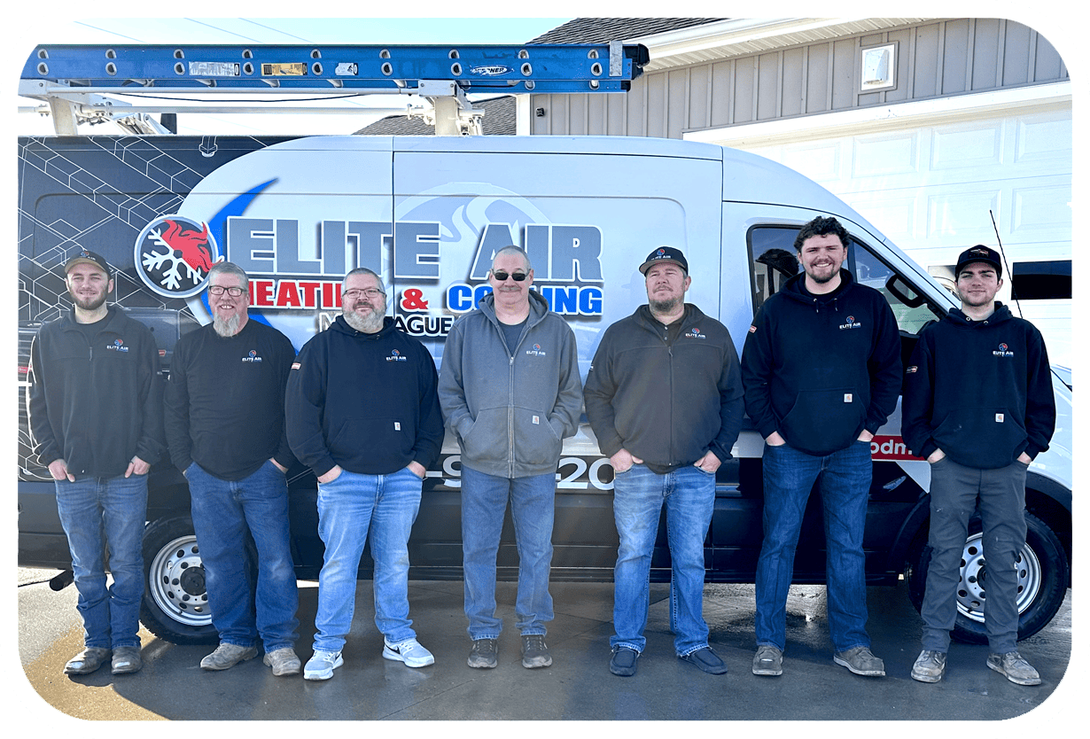 The Elite Air Heating and Cooling team.